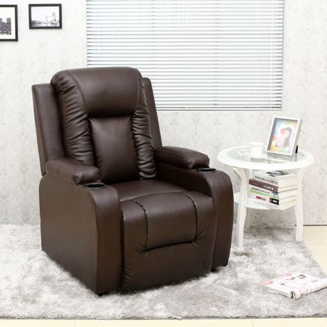 cream leather recliners for sale