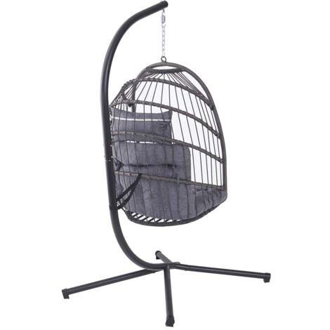 TAHITI HANGING RATTAN EGG CHAIR