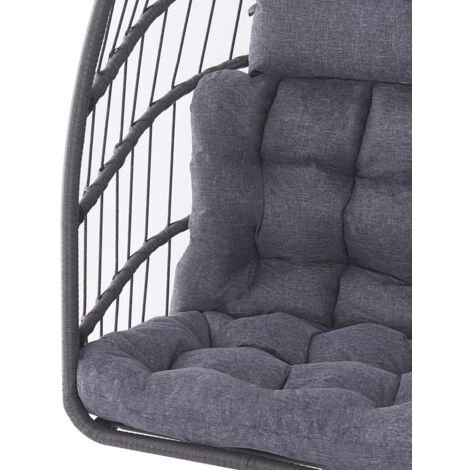 TAHITI HANGING RATTAN EGG CHAIR