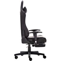 GTFORCE FORMULA PS LEATHER RACING SPORTS OFFICE CHAIR IN BLACK