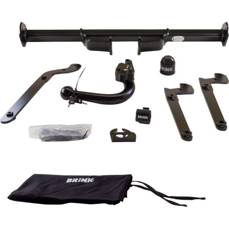 Attelage rotule démontable Brink + faisceau Trail-Tec spécifique 7 broches - TOYOTA YARIS (1/2)