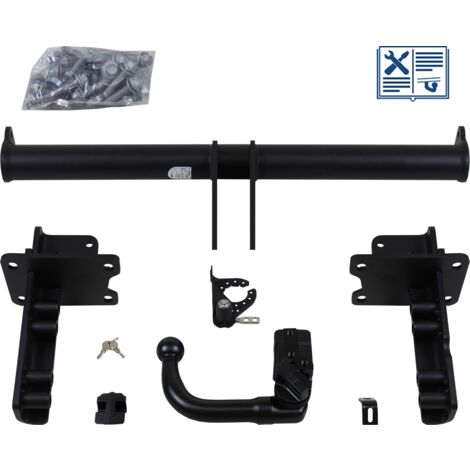 Attelage rotule démontable Brink + faisceau ECS spécifique 13 broches - JAGUAR F-PACE (1/2)