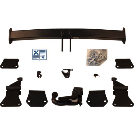 Attelage rotule démontable GDW + faisceau ECS spécifique 7 broches - LAND ROVER DISCOVERY V (1/2)