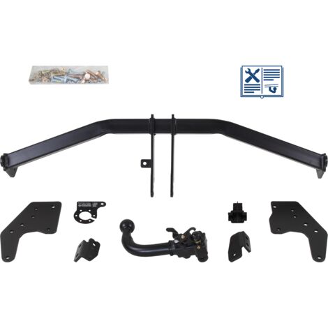 Attelage rotule démontable AUTO-HAK + faisceau Trail-Tec universel 7 broches - KIA NIRO I (1/2)