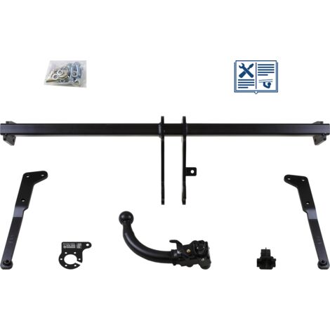 Attelage rotule démontable AUTO-HAK + faisceau Trail-Tec universel 7 broches - RENAULT MEGANE IV 3/5 portes (1/2)