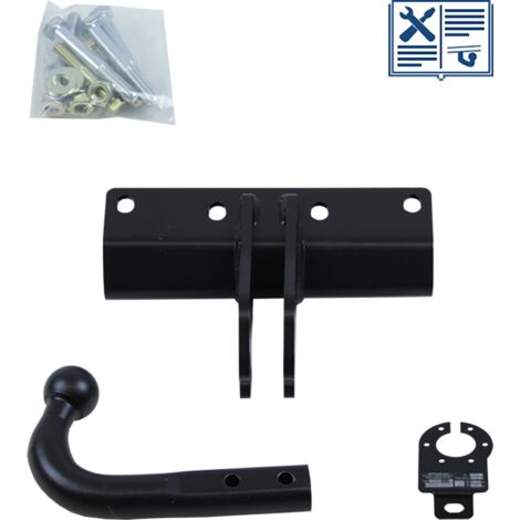 Attelage col de cygne AUTO-HAK + faisceau Trail-Tec universel 7 broches - JEEP COMMANDER (1/2)