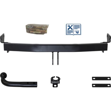 Attelage col de cygne AUTO-HAK + faisceau Trail-Tec universel 7 broches - JEEP COMPASS (1/2)