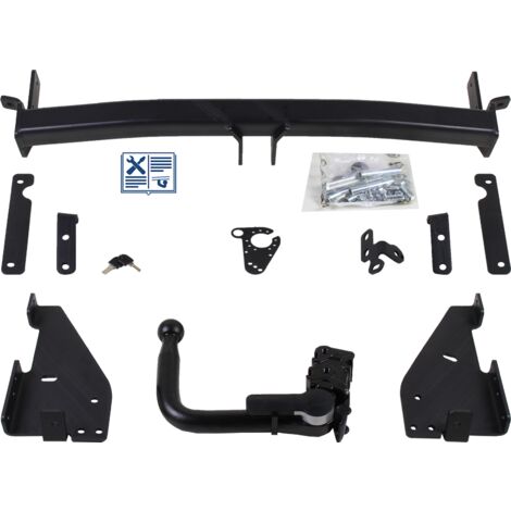 Attelage - Jaguar XF I - 03/08-04/15 - rotule démontable - GDW - Faisceau universel 7 broches (1/2)