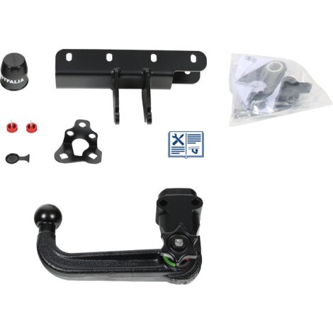 Attelage rotule démontable Westfalia + faisceau Trail-Tec universel 7 broches - JEEP WRANGLER III (1/2)