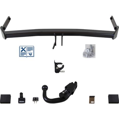 Attelage rotule démontable Brink + faisceau Trail-Tec spécifique 7 broches - VW T-ROC (1/2)