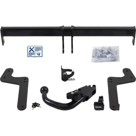 Attelage rotule démontable Brink + faisceau Trail-Tec spécifique 13 broches - DACIA DUSTER (1/2)