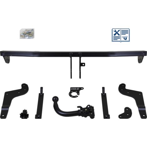 Attelage - Renault MEGANE IV Estate - 07/17-12/99 - rotule démontable - AUTO-HAK - Faisceau universel 7 broches (1/2)