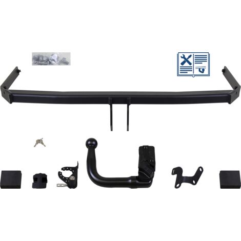 Attelage rotule démontable Brink + faisceau Trail-Tec spécifique 7 broches - FORD FIESTA VI (1/2)