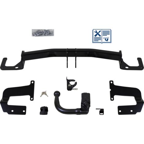 Attelage - Citroën JUMPY III Autobus/Autocar - 04/16-12/99 - rotule démontable - Brink - Faisceau universel 7 broches (1/2)