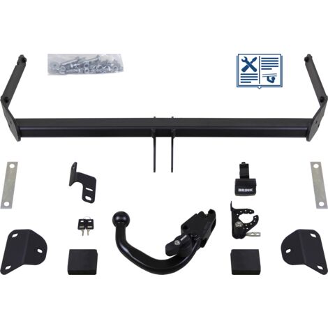 Attelage rotule démontable Brink + faisceau Trail-Tec spécifique 13 broches - FORD B-MAX (1/2)