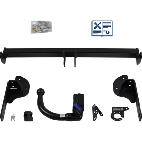 Attelage - DS DS 4 / DS 4 CROSSBACK - 07/15-12/18 - rotule démontable - AUTO-HAK - Faisceau spécifique 7 broches (1/2)