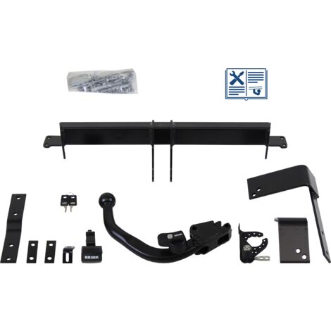 Attelage - Fiat 500 - 01/20-12/99 - rotule démontable - Brink - Faisceau spécifique 13 broches (1/2)