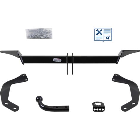 Attelage col de cygne Oris + faisceau Trail-Tec universel 7 broches - FORD TRANSIT COURIER B460 Camionnette/Monospace (1/2)