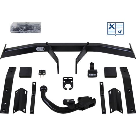 Attelage rotule démontable Brink + faisceau Trail-Tec spécifique 7 broches - NISSAN JUKE (1/2)