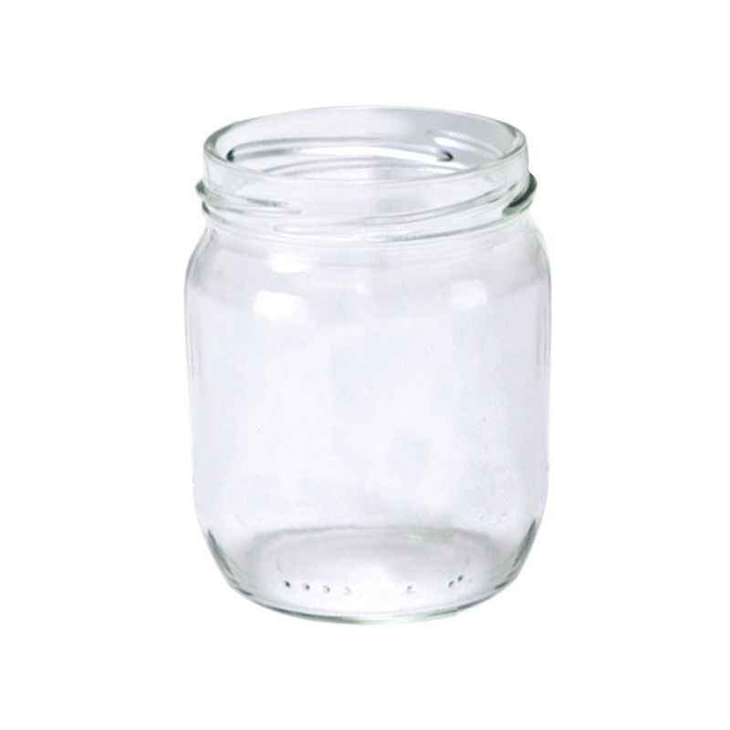 Pot de yaourt en verre avec couvercle à visser HOME EQUIPEMENT