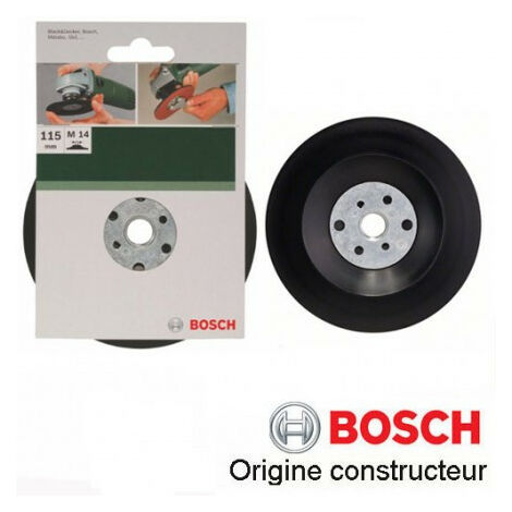 Plateaux de poncage pour mouleuses angulaires, a serrer (115 mm) Bosch