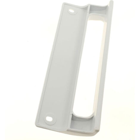 Poignée blanche (Entraxe : 174 mm) pour réfrigérateur Curtiss, Valberg, FAR, Haier, Candy -