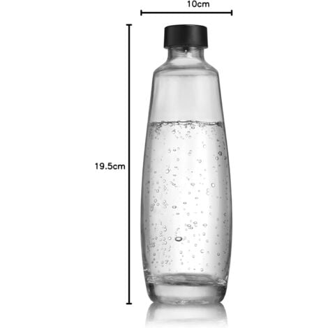 SODASTREAM DUOPACK LOT DE 2 BOUTEILLES DE RECHANGE POUR MACHINE À GAZÉIFIER DUO NOIR 10 X 19,5 X 29 CM 1047205490