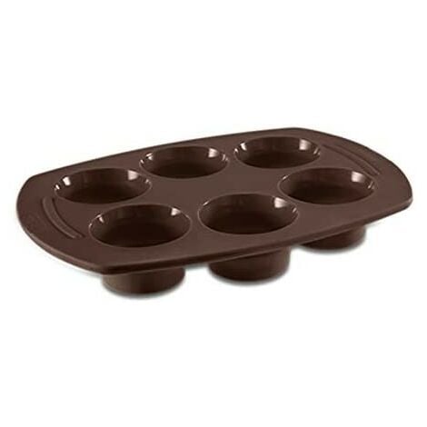Moules à muffins 30 x 21 cm en silicone (x6) pour Machine à Gâteau Cake  Factory TEFAL TS-01042820