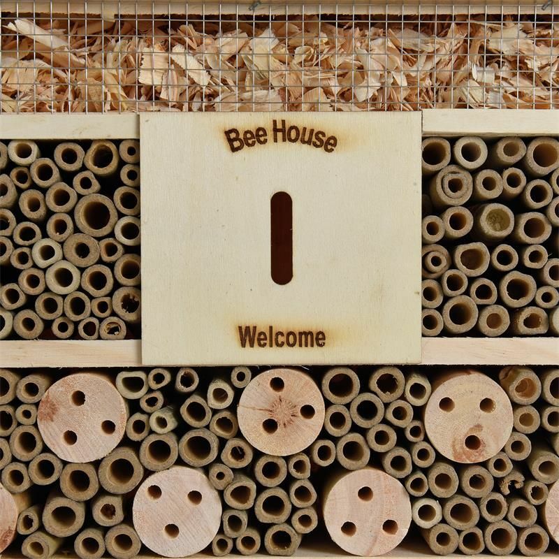 2x Insektenhaus Insektenhotel Brutkasten Nistkasten Insekten Bienen 25 cm Neu 