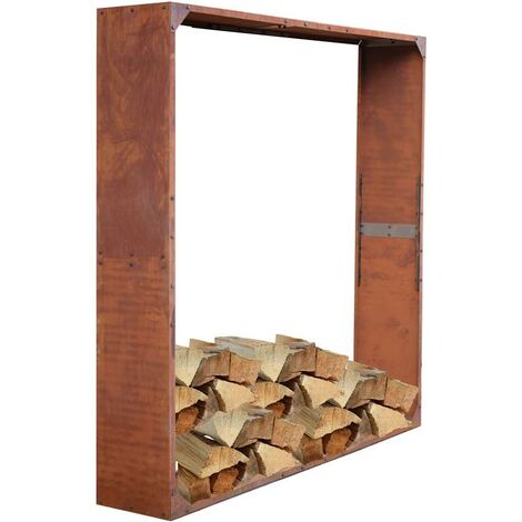 cortenstahl-sichtschutzwand-brennholzregal-200x200x38-cm-rost-holzlager