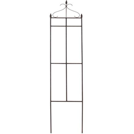 Rankhilfe Rankgitter Kletterhilfe Pflanzengitter 31x160 cm Rost Gitter Spalier (1/5)