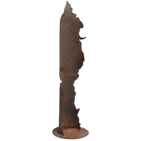 ESTEXO Dekosäule Aus Edelrost – Ecksäule Für Garten, Vorgarten Oder Eingangsbereich, 143 Cm Höhe