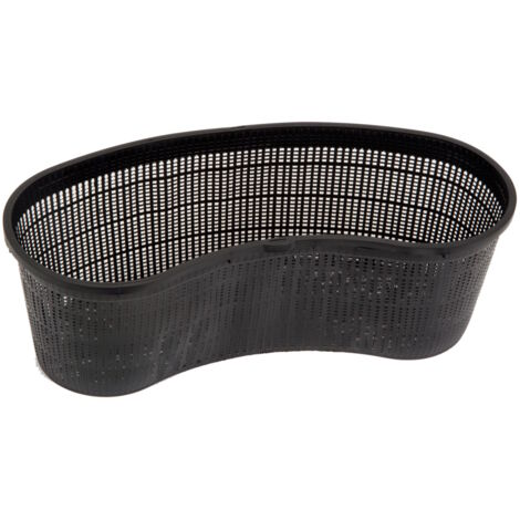 Velda Pflanzkorb PLANTMAND Kunststoff schwarz oval  45 x 18 x 15 cm 141007