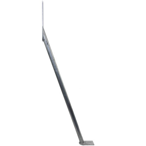 Pfostenstütze Windanker Sturmanker rund feuerverzinkt ca. 111 cm