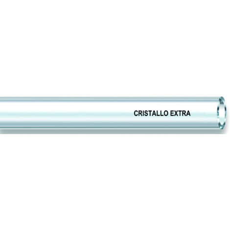 PVC-Schlauch ohne Gewebe transparent Ø 25/31 mm 50 Meter