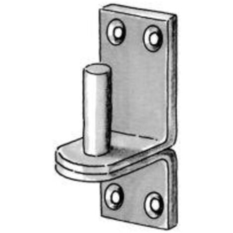 Kloben Plattenkloben Aufschraubhaken feuerverzinkt D1 13 mm-Dorn