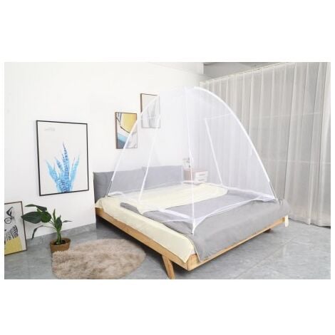 Moustiquaire lit dôme pop up 150x200