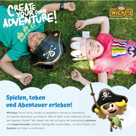 Wickey Spielturm Zubehör Unkrautvlies für Sandkasten, Schutz vor Wurzeln und Würmern - 200 x 200 cm