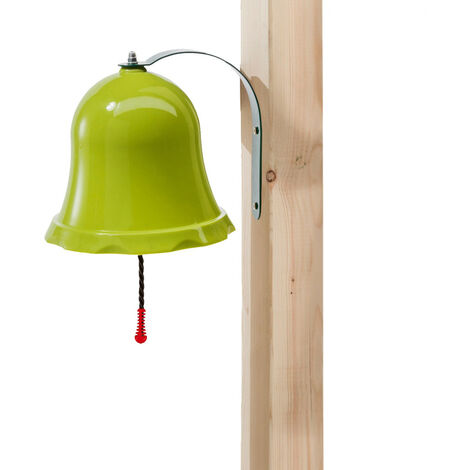Wickey Spielturm-Spielzeugset Glocke Zubehör – Kreativer Klang für Spieltürme und Abenteuerwelten, Extrem witterungsbeständig