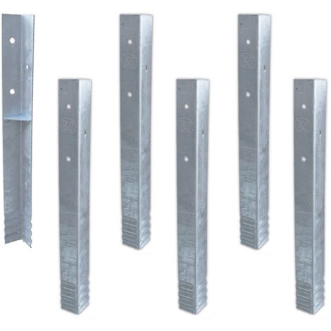 Wickey Bodenanker Erdanker Winkelanker-Set SolidLock für Spielturm & Schaukel, Anker, Pfostenanker für Klettergerüst & Gartenzaun - 8 Stk.