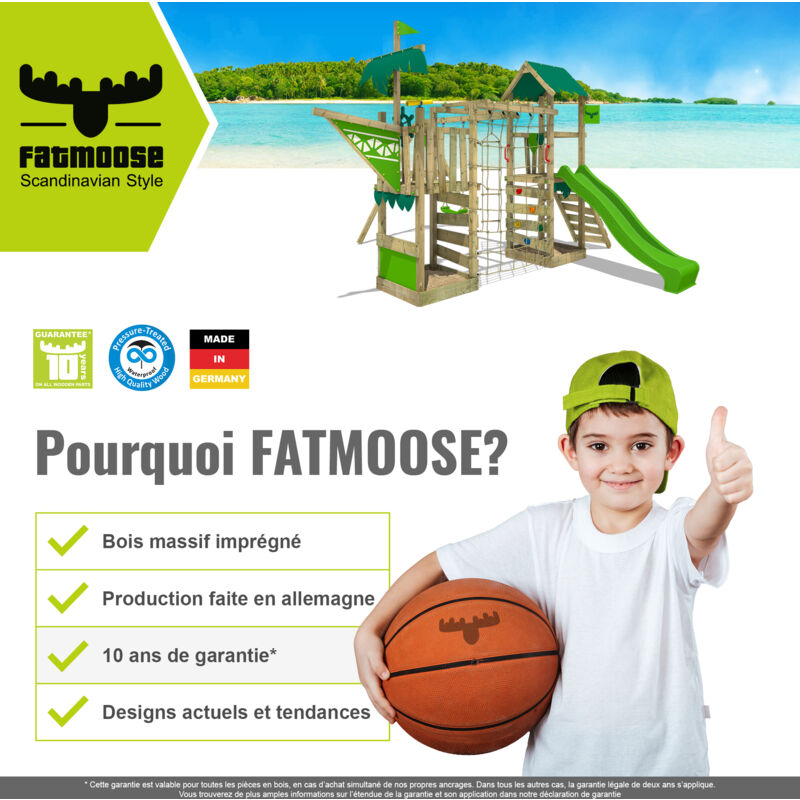 Balançoires FATMOOSE Ancrage au sol - SET de 14 ancrages en profilé Balançoires FATMOOSE Ancrage au sol - SET de 14 ancrages en profilé