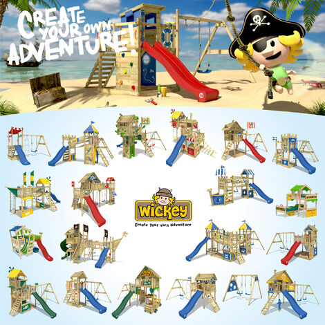 Wickey Télescope pour tour de jeux pour aire de jeux, portique balançoire & cabane enfant