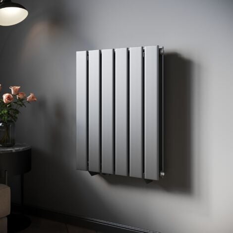 SONNI Design Heizkorper Paneelheizkörper Vertikal Doppellagig Anthrazit Flachheizkörper 600x465mm, 509W