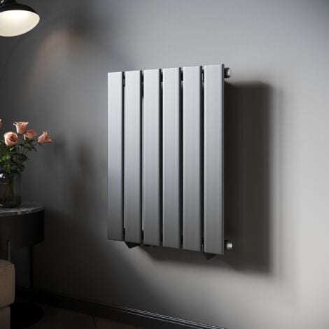 SONNI Design Heizkorper Paneelheizkörper Vertikal Einlagig Anthrazit Flachheizkörper 600x465mm, 355W