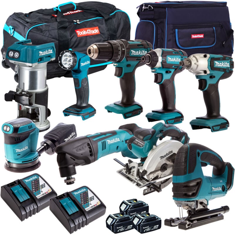 Makita 9 2024 piece combo kit