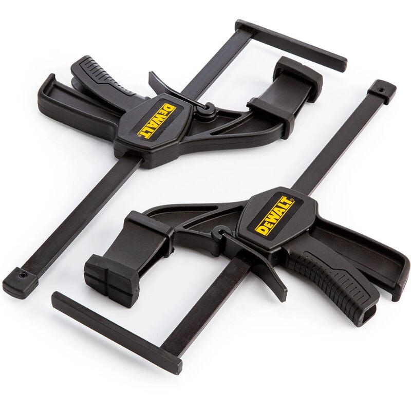 DeWalt DWS5026-XJ Plunge Saw Clamp Twin Pack for Guide Rail