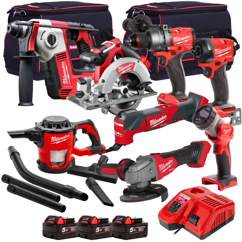Cordless Compact Hand Vac Milwaukee M18 CV-0, 18 V (without battery and  charger)