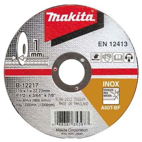 Makita angle grinder discount discs