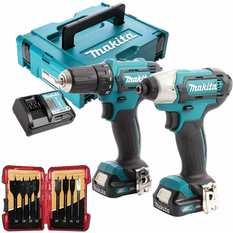 Makita CLX224AJ 12V CXT Twin Kit 2 x 2 