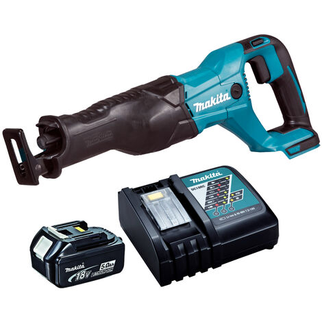 Makita DJR186Z 18V LXT Reciprocating Sabre Saw with 1 x 5.0Ah